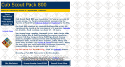 Desktop Screenshot of pack800.saddleback-bsa.com