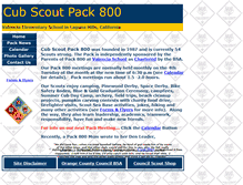 Tablet Screenshot of pack800.saddleback-bsa.com